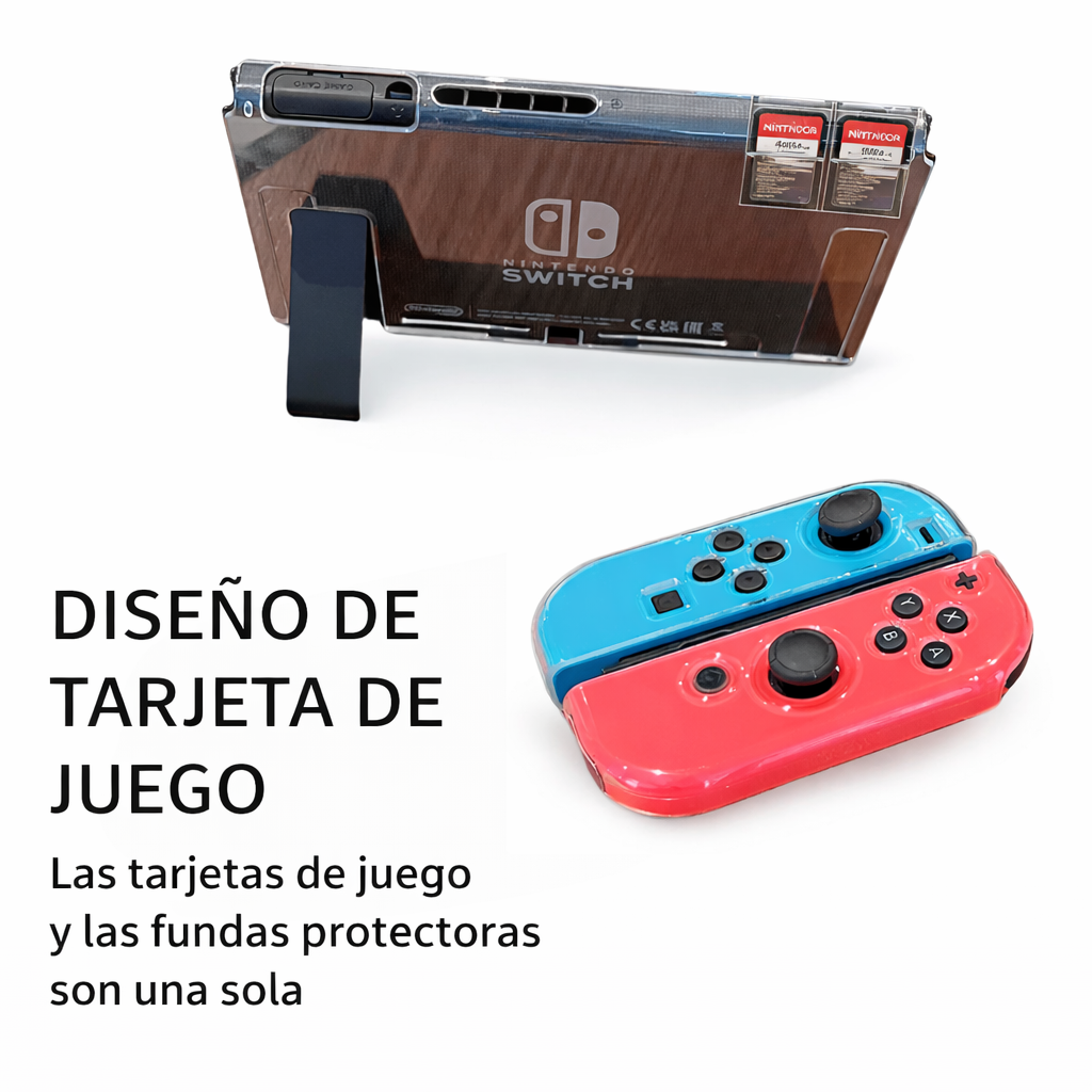 Funda Protectora Transparente para Nintendo Switch