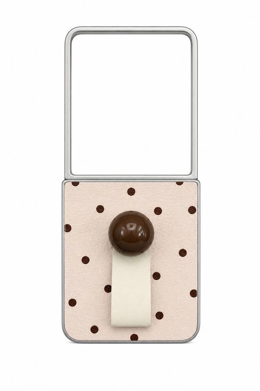 Funda Luxury Grip Polka para Samsung Z Flip 7