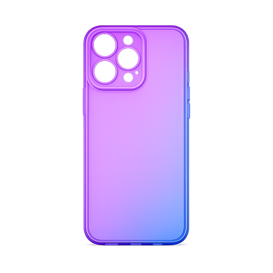 Funda Traslúcida Degradada Para iPhone 13 Pro