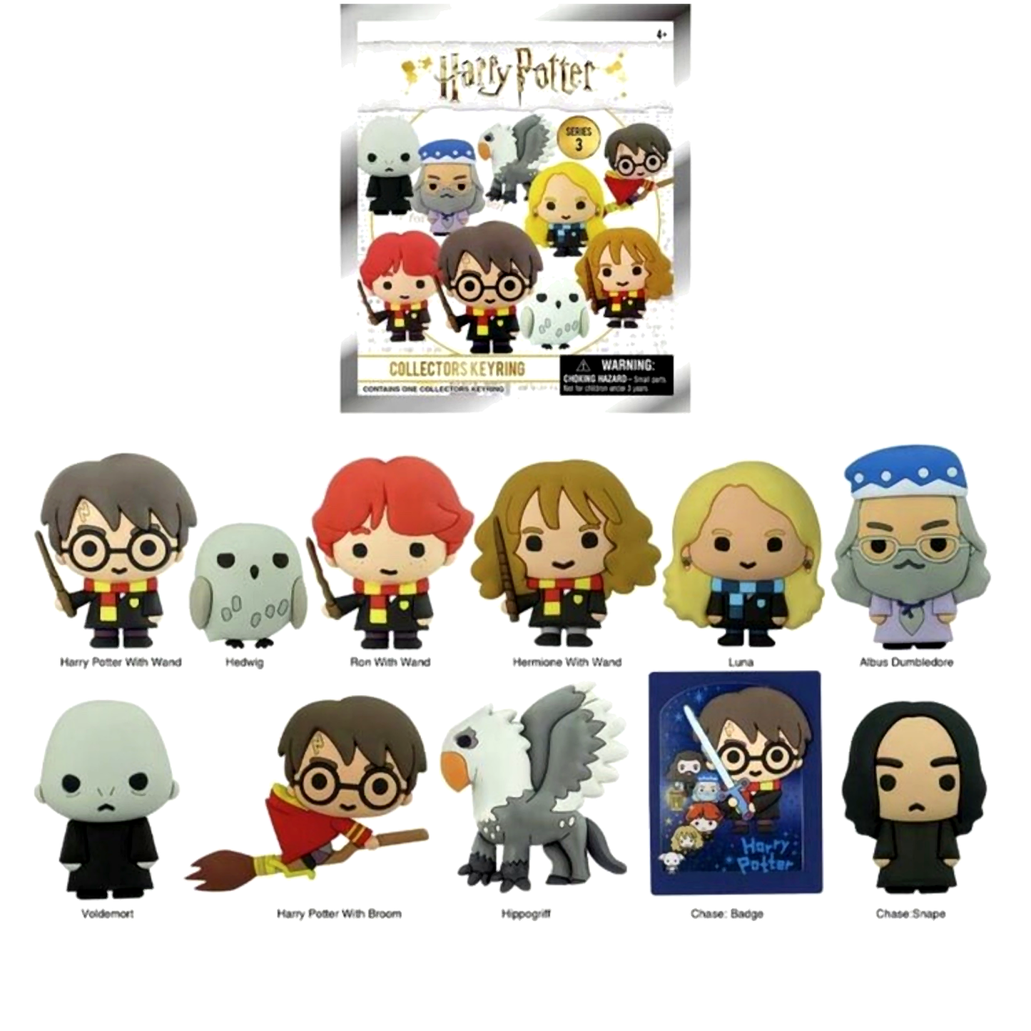 Figuras Coleccionables Harry Potter – Llavero Sorpresa Serie 3