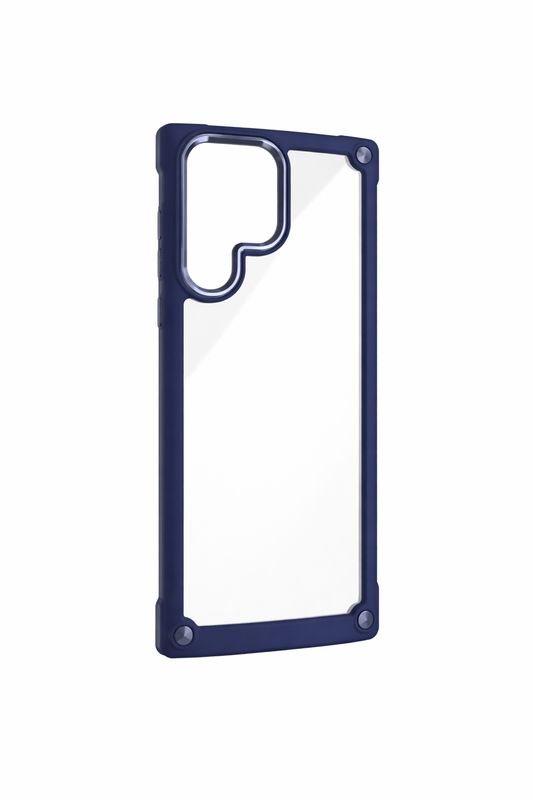 Funda Transparente con Marco Reforzado para Samsung Galaxy S24 Ultra