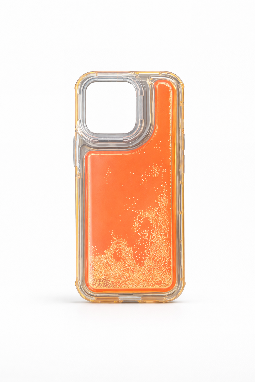 Funda Transparente con Glitter Reforzada iPhone 16 Pro