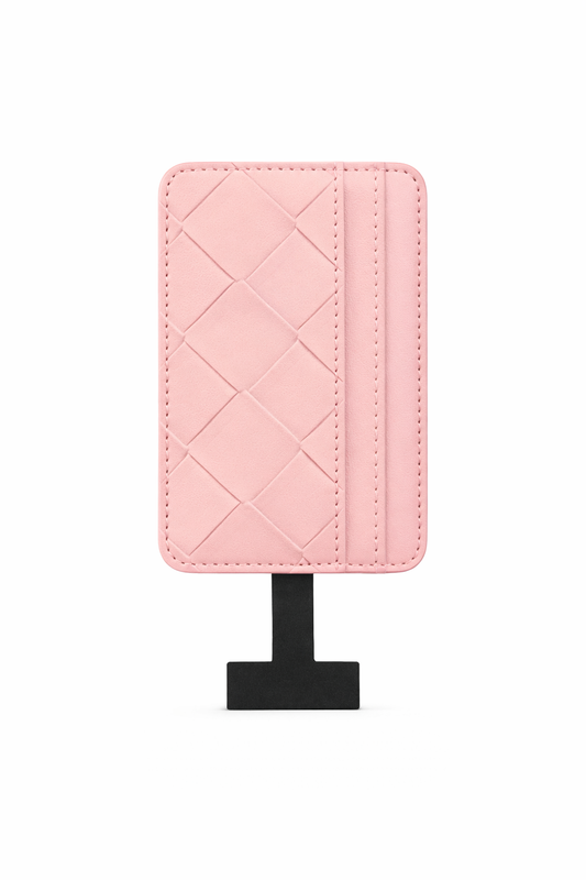 Tarjetero Magnético Executive Quilted – Cartera Slim tipo Piel compatible con MagSafe