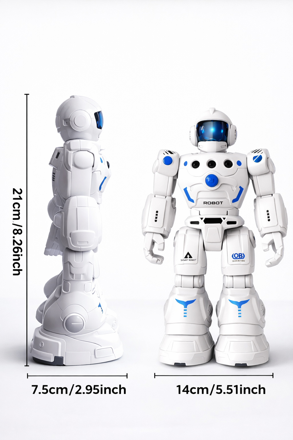 Smart Robot Interactivo Pro – Robot Programable con Control Gestual y Remoto