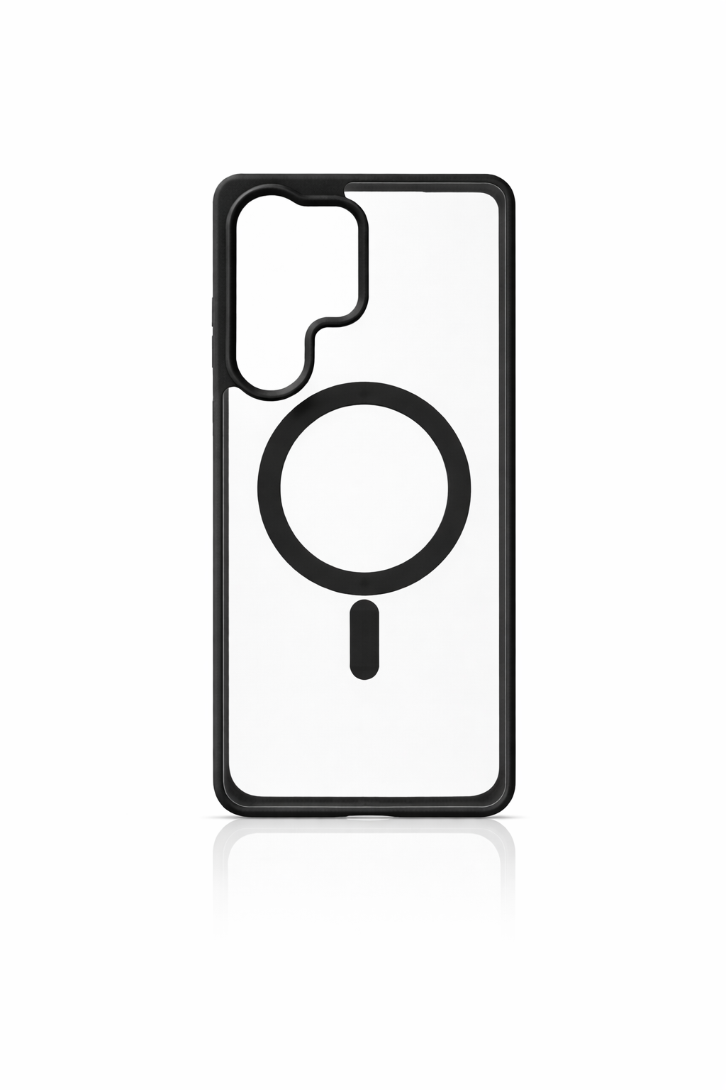 Funda "Mag-Titanium" Crystal con Carga Magnética para Samsung Galaxy S25 Ultra