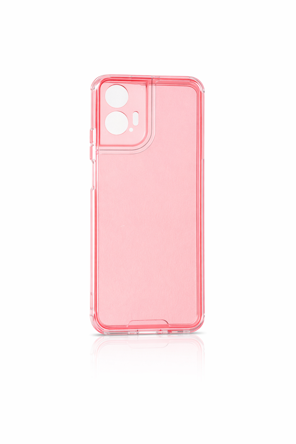 Funda "G-Armor Clear" con Refuerzo en Esquinas y Cámara para Moto G35