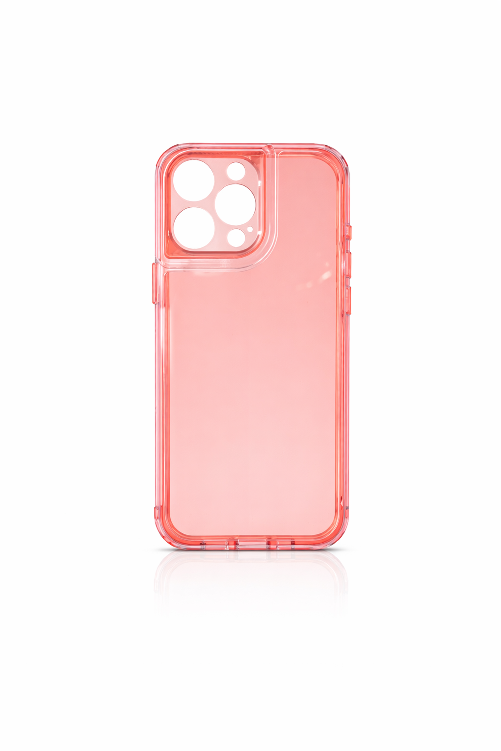 Funda Crystal Series con Bordes Metálicos para iPhone 15 Pro