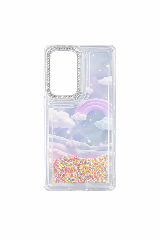 Funda Aesthetic "Rainbow Shaker" para Samsung S25 Ultra
