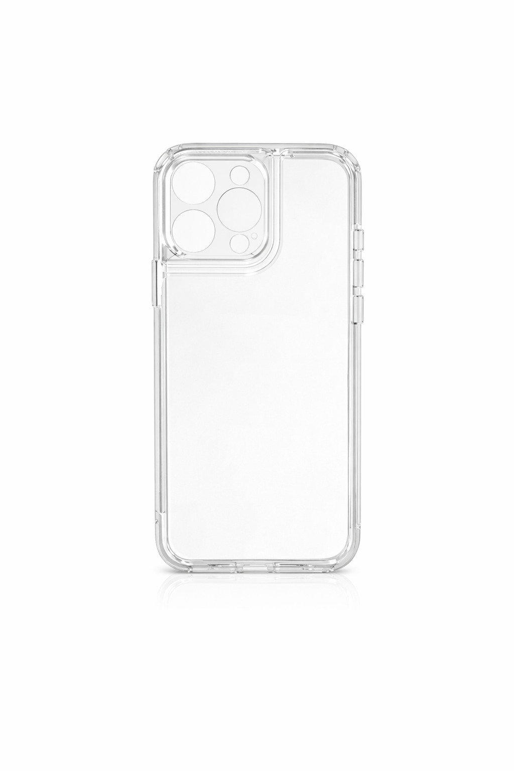 Funda Crystal Series con Bordes Metálicos para iPhone 15 Pro