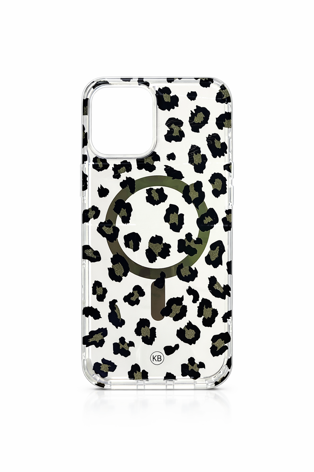 Funda Leopard Night MagSafe para iPhone 16 Pro Max