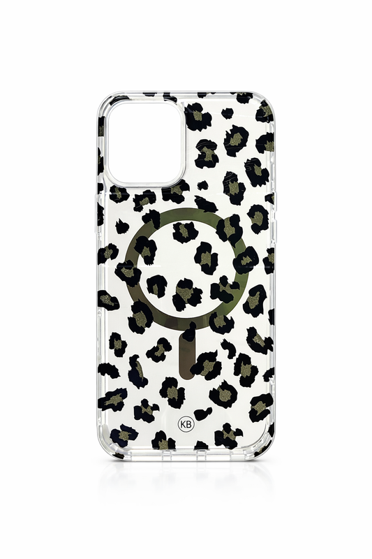 Funda Leopard Night MagSafe para iPhone 16 Pro Max