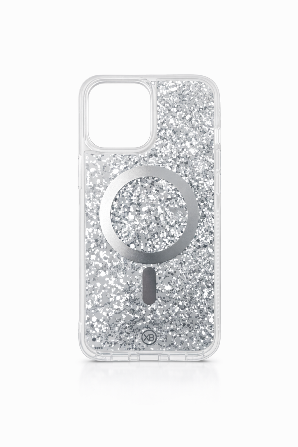 Funda Liquid Rose Glitter MagSafe para iPhone 16 Pro Max