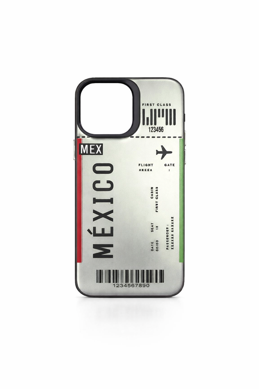Funda México Boarding Pass para iPhone 15 Pro Max