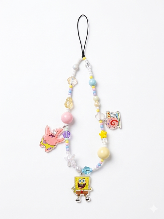 Correa Phone Charm de Bob Esponja y Amigos