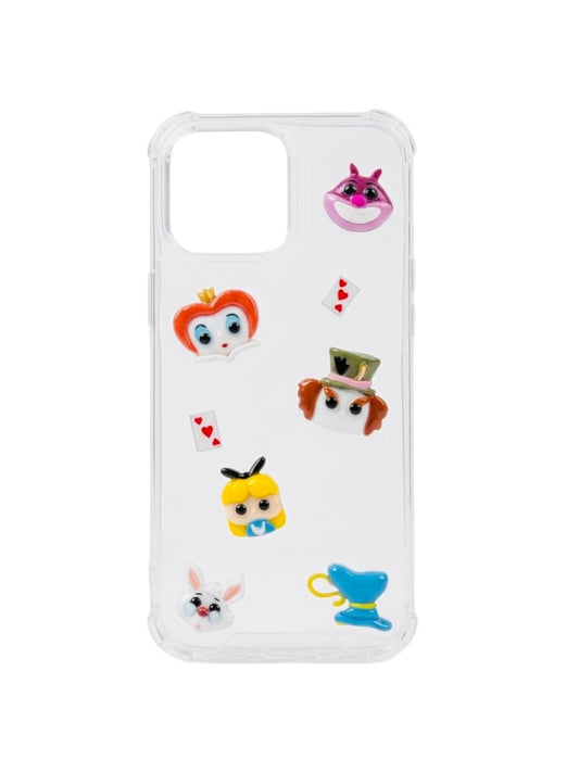 Funda de Alicia en el País de las Maravillas en Relieve para iPhone 13 Pro Max