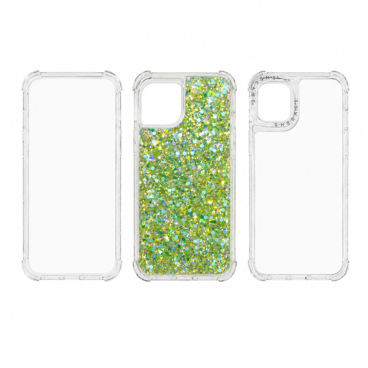 Funda Glitter + Crystal Intercambiable para iPhone 11