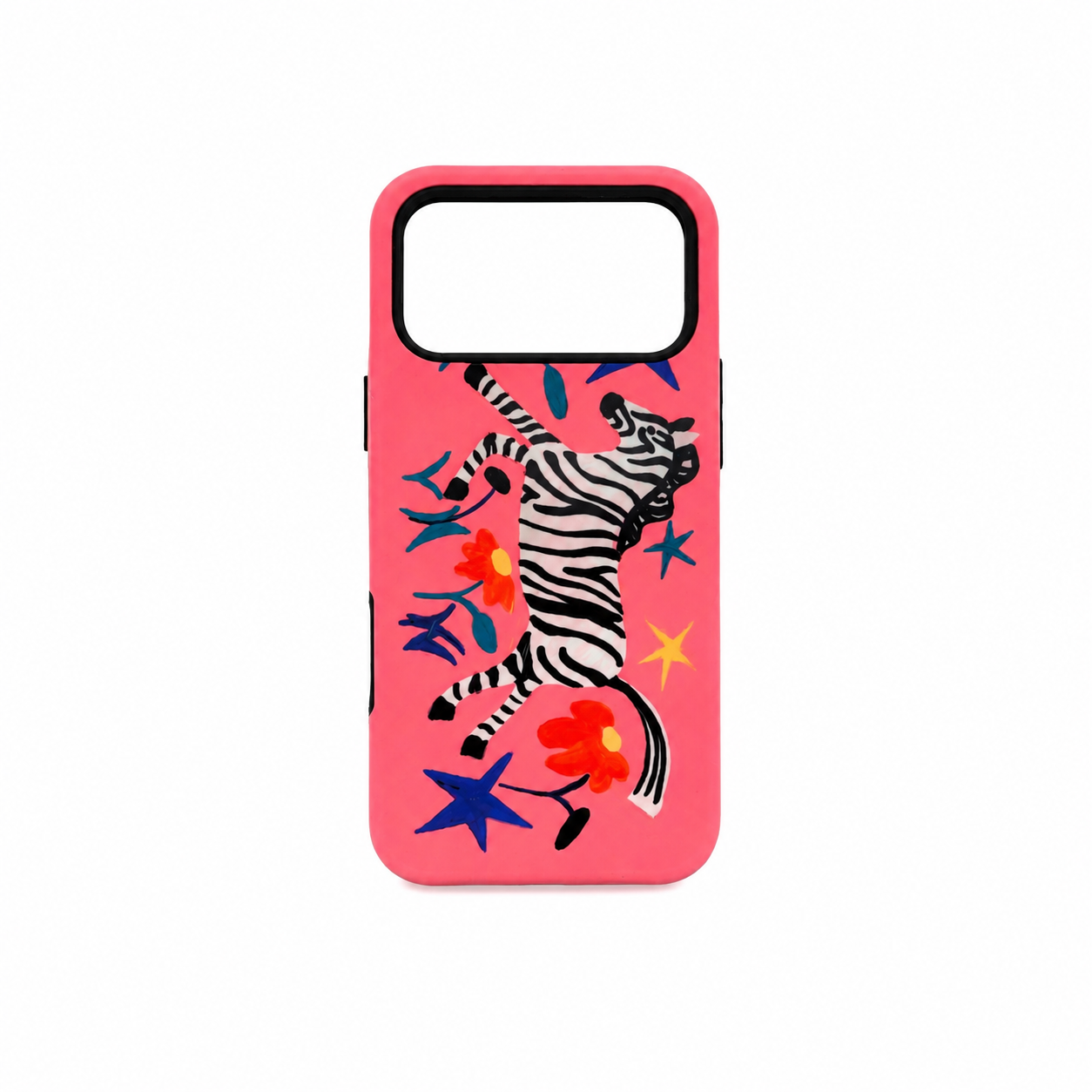 Funda Arte Cebra Botánica Ilustración para iPhone 17 Pro Max