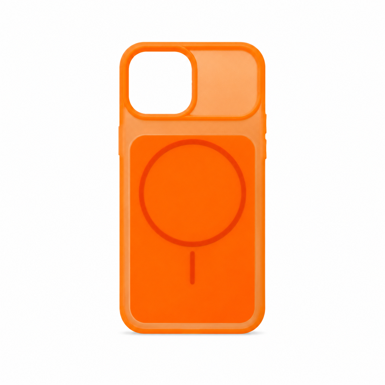 Funda MagSafe Slider Cámara Silicona para iPhone 13 14 15